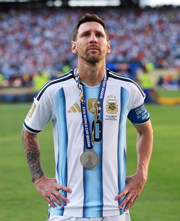 Camiseta titular final Argentina mundial 2026 climacool+ (Messi 10) — imagen 6