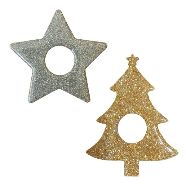 Producto - Servilleteros Glitter x 6 Unidades