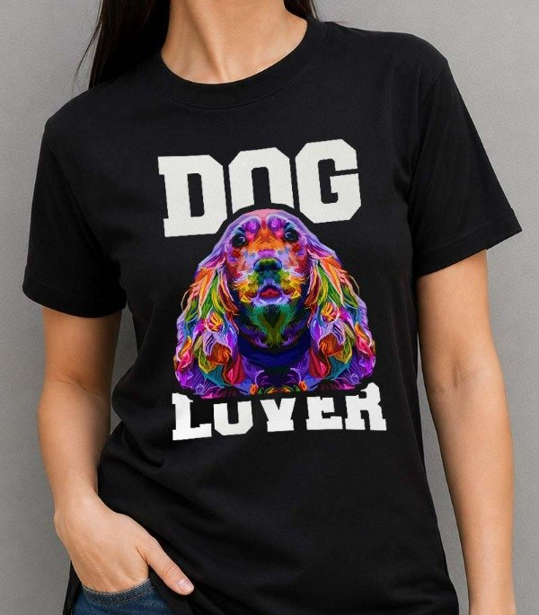 Producto - Remeras Negras Unisex Dog Lovers - 4