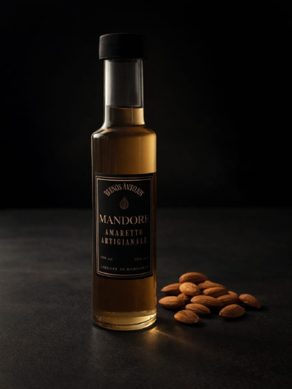 Producto - Licor de Almendras - Mandore - Amaretto Artigianale