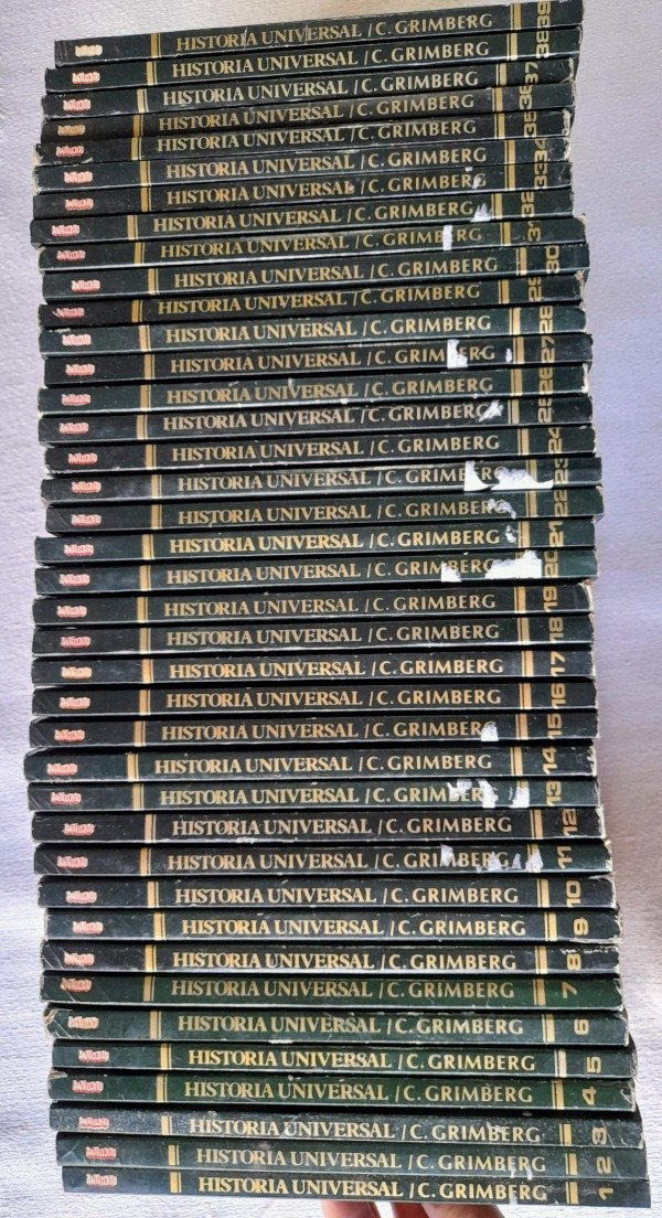 Producto - Historia Universal - 39 Tomos - Carl Grimberg - Anteojito