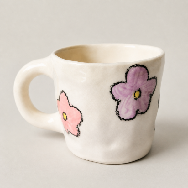 Producto - Taza 'Flower Pastel'