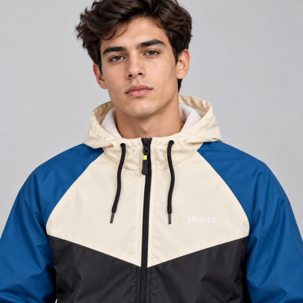 Producto - Rompeviento Vector  Crudo / Negro / Azul - 1