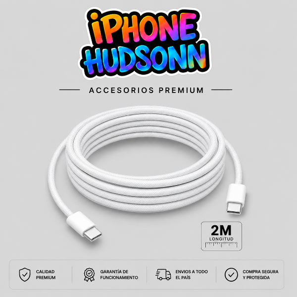Producto - Cable Apple Tipo C a tipo C (Mallado ) - 1