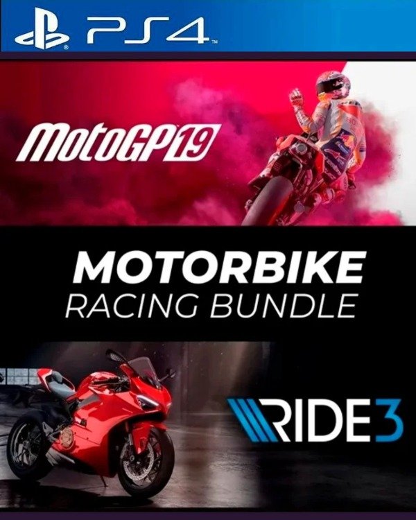 Producto - MotorBike Racing : Motogp 19 + Ride 3 - Ps4