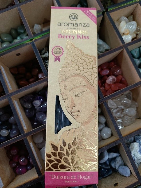 Producto - SAHUMERIO TIBETANO AROMANZA BERRY KISS