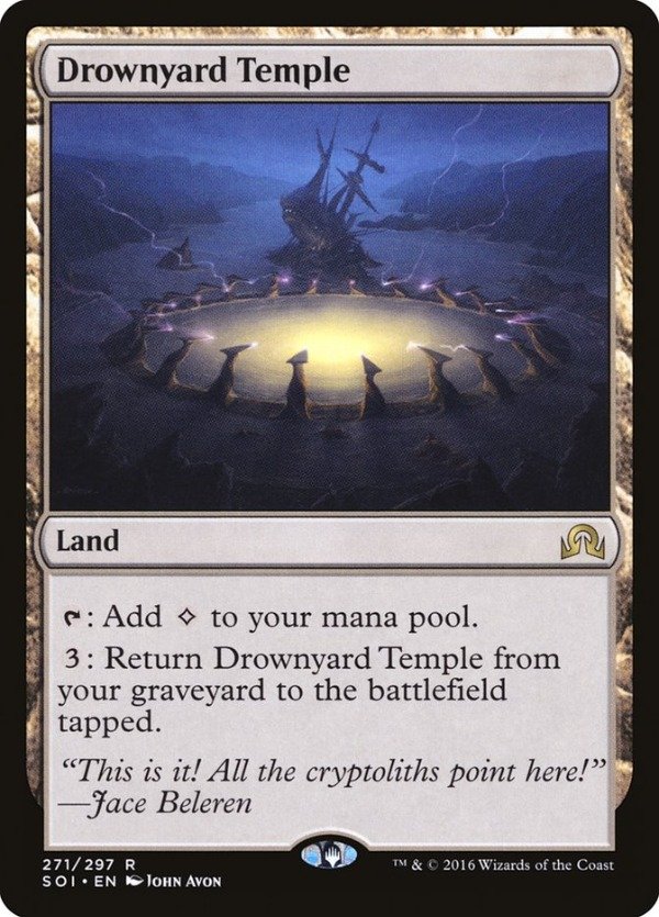 Producto - Drownyard Temple  Shadows over Innistrad