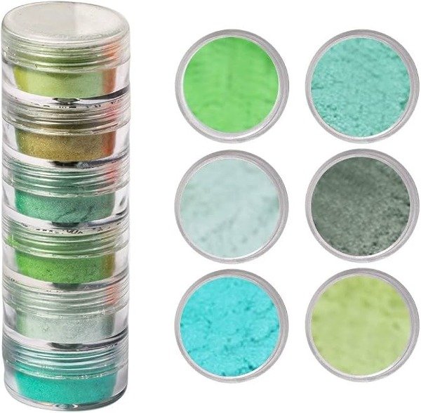 Producto - Pigmentos en polvo color verde