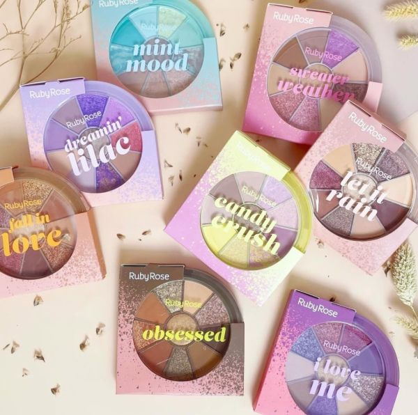 Producto - PALETA DE SOMBRA RUBY ROSE X9 COLORES