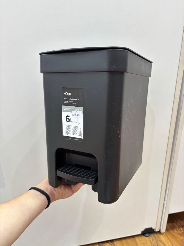 Producto - Cesto de basura con pedal 6L
