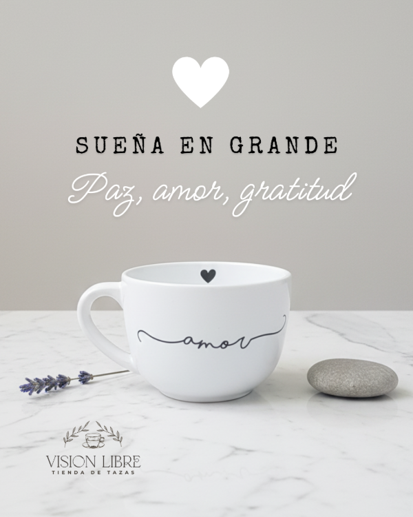 Producto - Tazones: amor, paz, gratitud, sueña en grande - 1