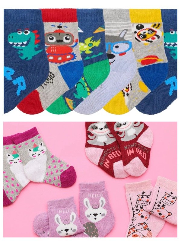 Producto - Medias térmicas bebe para nena y varón
