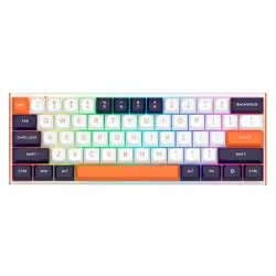 Producto - Redragon Magnetico K683WBO-RGB-M RGB Layout 60 USB-C - Blanco