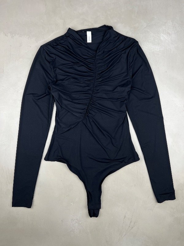 Producto - Black Ruched Bodysuit - 0