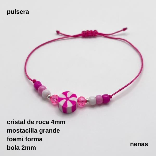 Producto - PUL #FP - Pulsera foami caramelo (DÓLAR)