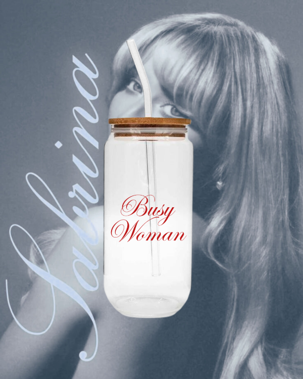 Producto - Busy Woman - Vaso de Vidrio