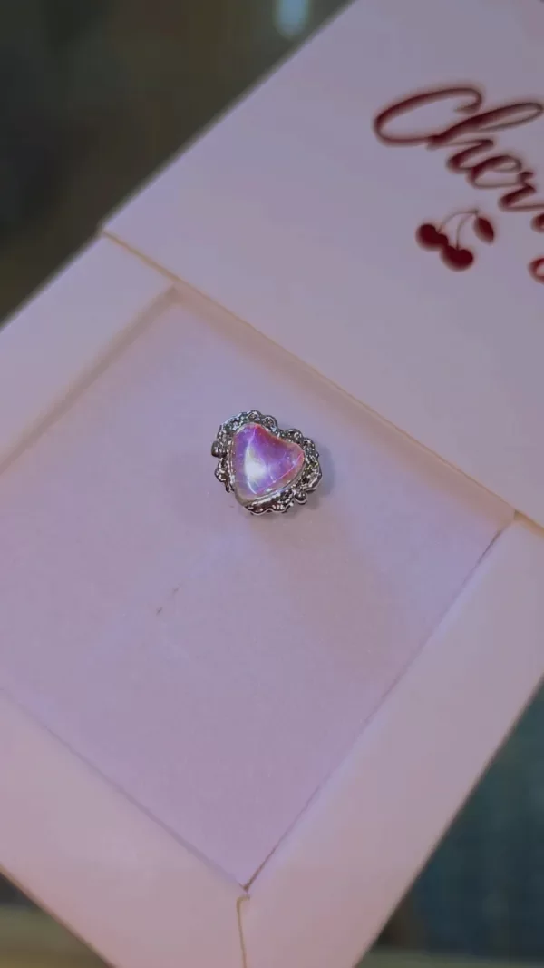 Producto - Charm corazon tornasolado ABF