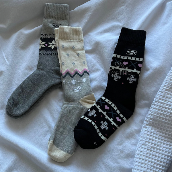 Producto - MEDIAS TERMICAS - TRIPACK SNOWCREAMY - SOX ART. DA313A (Talle 35 A 40)