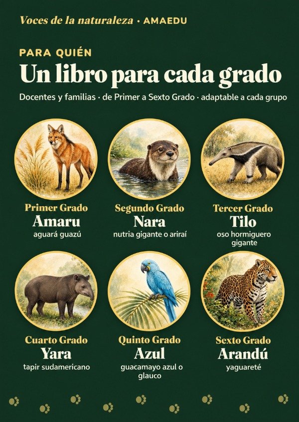 Producto - Colección VOCES DE LA NATURALEZA (Primero a Sexto Grado) - 5