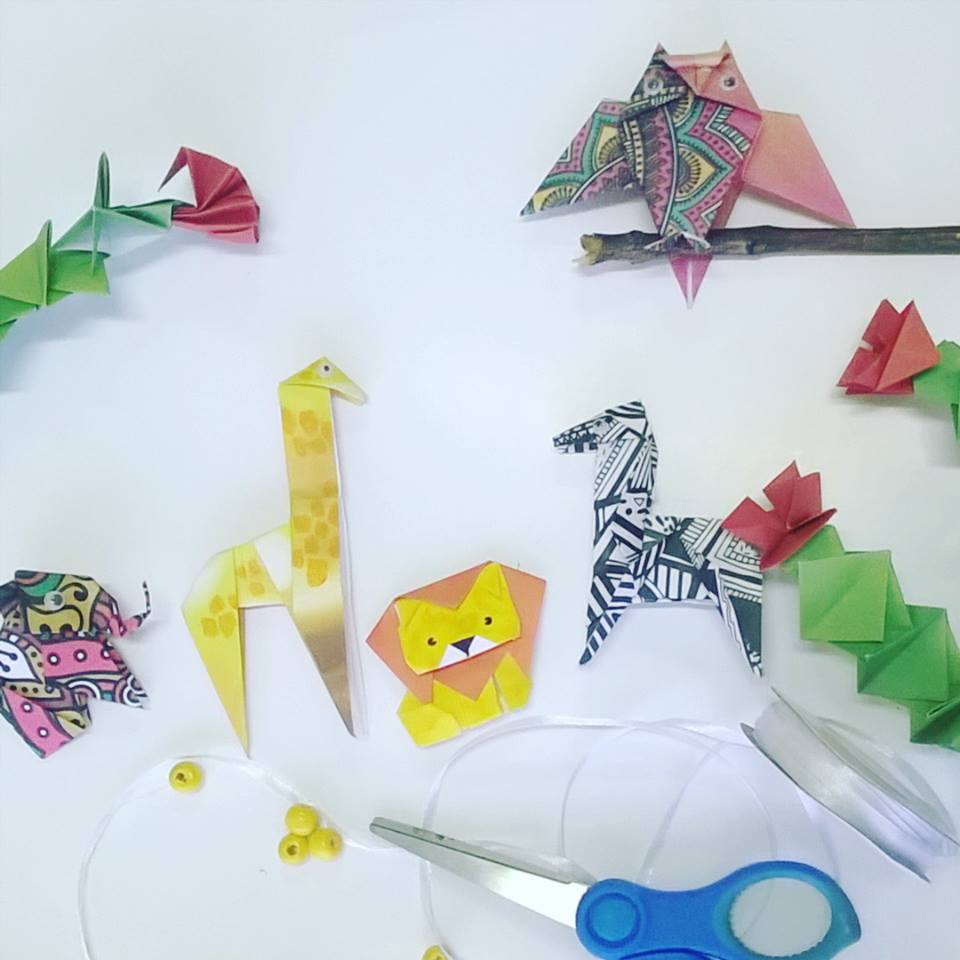 Taller Online Animales D La Selvasouvenirs Origami - malula
