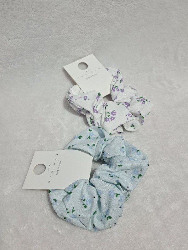 Producto - Scrunchies con flores