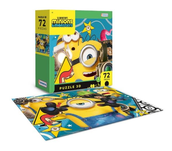 Producto - Rompecabezas puzzle 3d 72p Marca: Tapimovil - 3