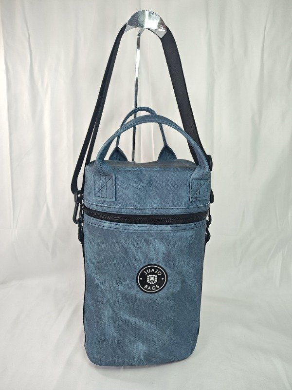 Producto - Matero mochila símil jeans oscuero