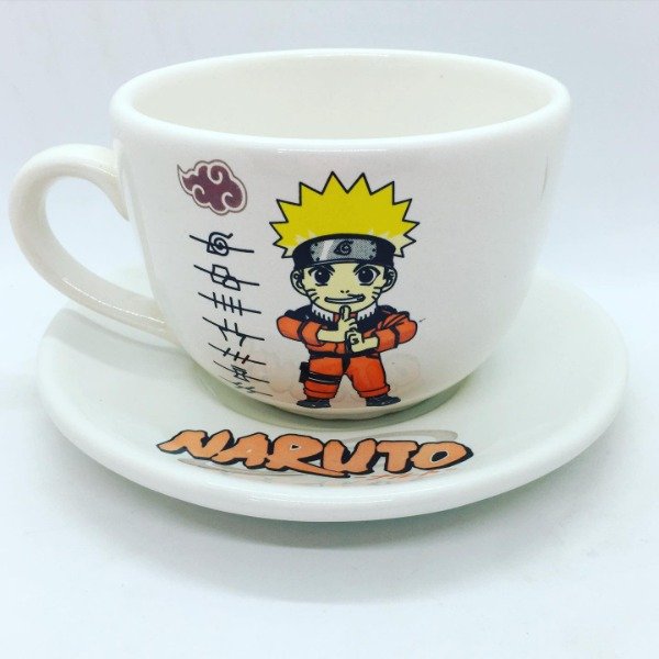 Producto - SET PLATO REDONDO + TAZON NARUTO