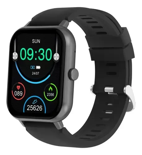 Producto - Reloj Inteligente Smartwatch Zl54cj Pantalla Ips67 Negro  Mesh