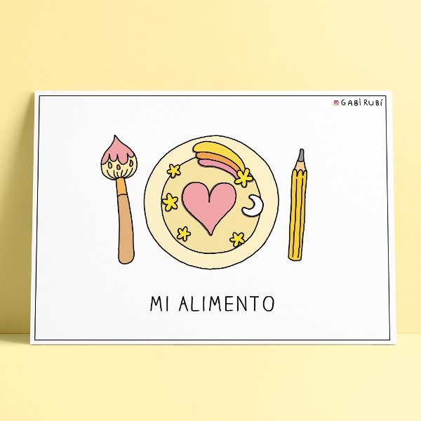 Producto - Postal 250 - "Mi Alimento"