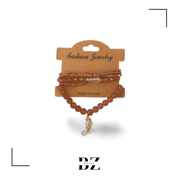 Producto - PULSERA VARIAS X 5 PCS EN CARD - 2080-2