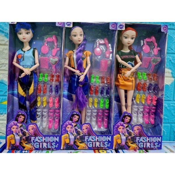 Producto - Muñecas guerreras kpop articulas 29cm por 3