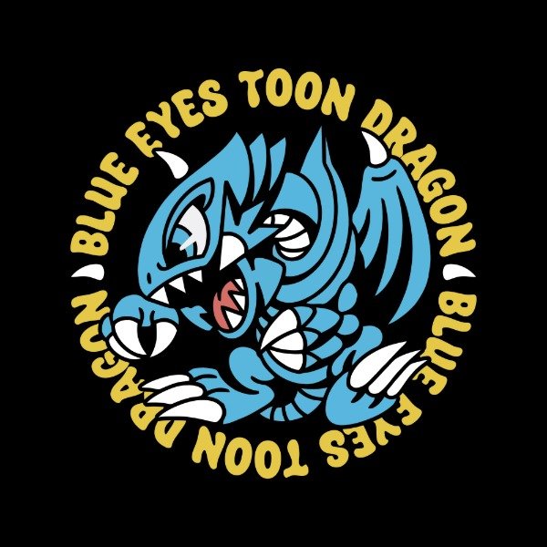 Producto - Estampa Dragon Blanco Toon