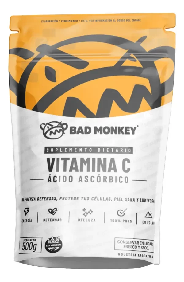 Producto - Bad Monkey Vitamina C x 500 g