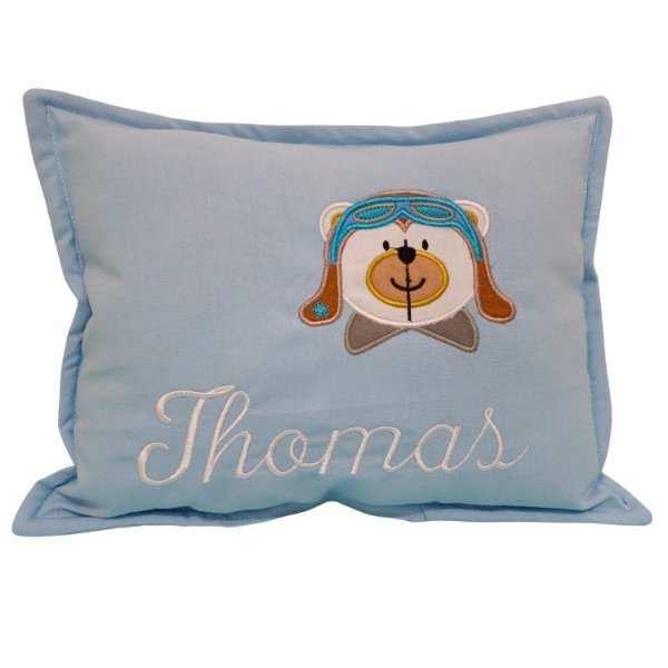 Producto - Almohada Personalizada Bordada Osito Piloto