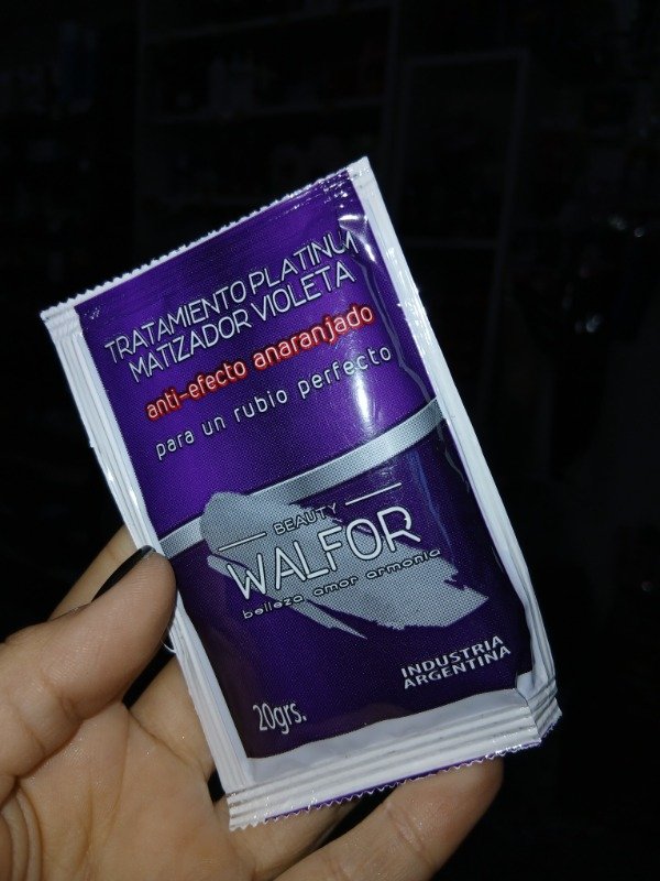 Producto - Matizador walfor violeta