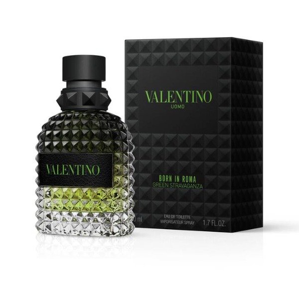 Producto - PERFUME VALENTINO UOMO- BORN IN ROMA GREEN STRAVAGANZA 50 ML