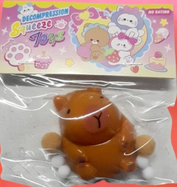 Producto - Squishi de Capira c/bolitas en bolsa CLA 8/25