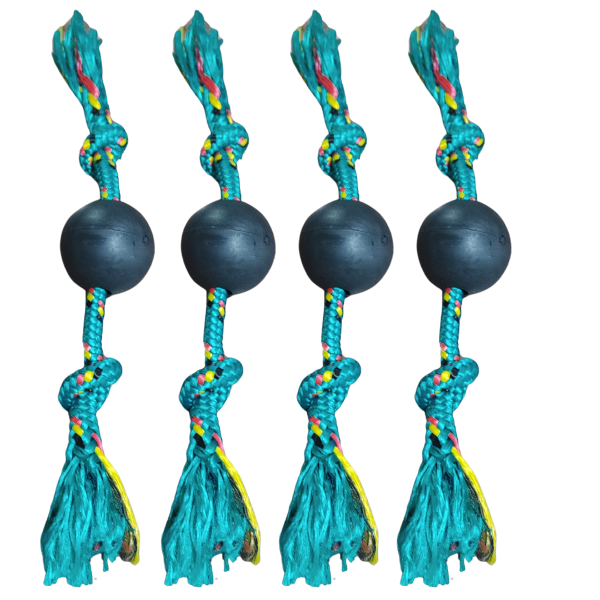 Producto - Pelota Lisa Con Soga Para Perros Pequeños Y Medianos - 2