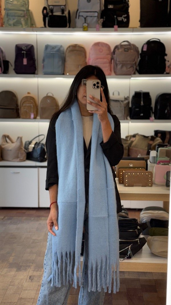 Producto - Bufandón Nube - Celeste - 1