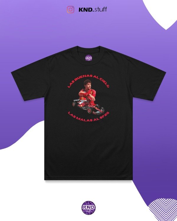 Producto - Remera las malas Leclerc - DTF