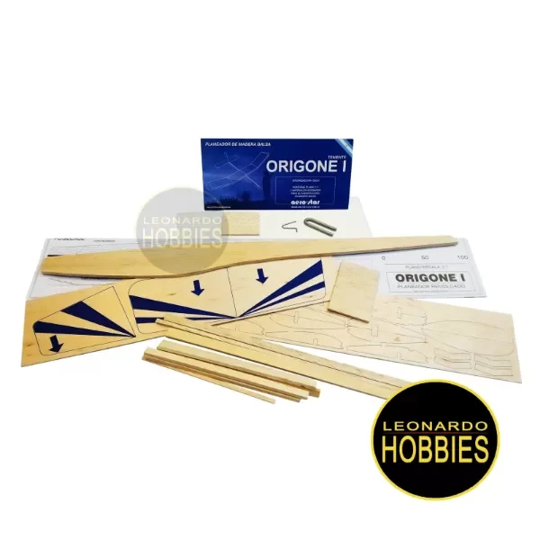Producto - Kit Avión Madera Balsa "Teniente Origone I"