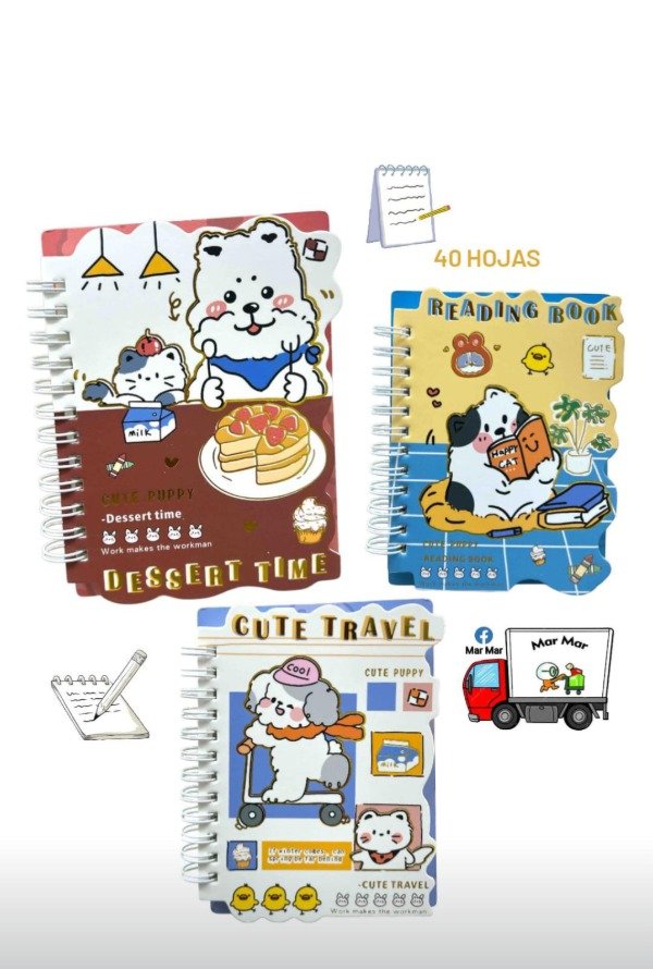 Producto - Libretita con diseños (menor)