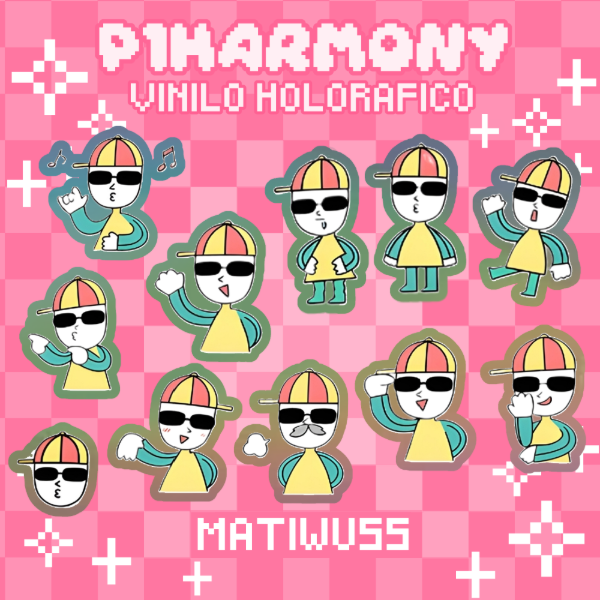 Producto - PLANCHITA VINILO HOLORAFICO P1HARMONY INTAK