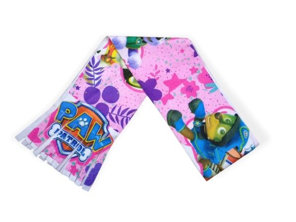 Producto - BUFANDA Polar Estampado PAW PATROL Rosa