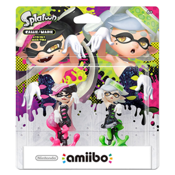 Producto - Amiibo Nintendo Splatoon Pack Callie And Marie 2 Squid Sisters