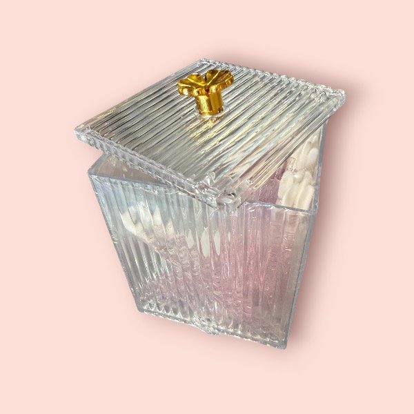 Producto - PORTA HISOPO CON TAPA ACRILICO