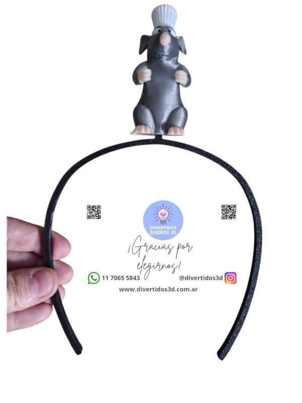 Producto - Vincha Remy Ratatouille  Chef - 0
