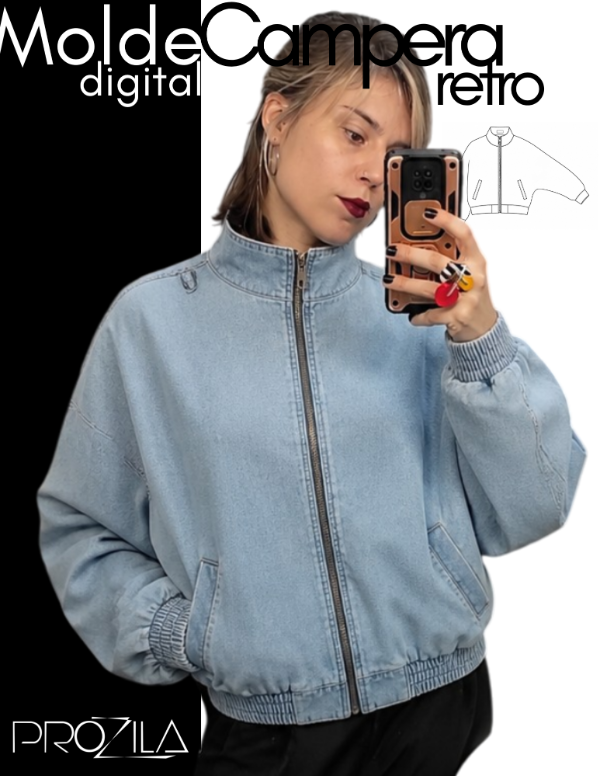Producto - Molde Campera Retro