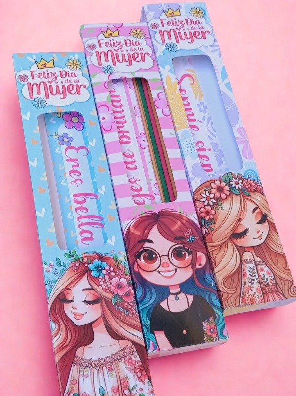 Producto - Portasahumerios dia de la mujer cajas pack x 5 piezas - 1